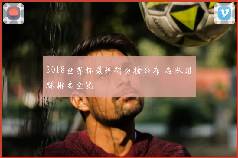 2018世界杯最终得分榜公布 各队进球排名全览