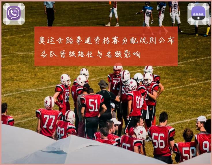 奥运会跆拳道资格赛分配规则公布 各队晋级路径与名额影响